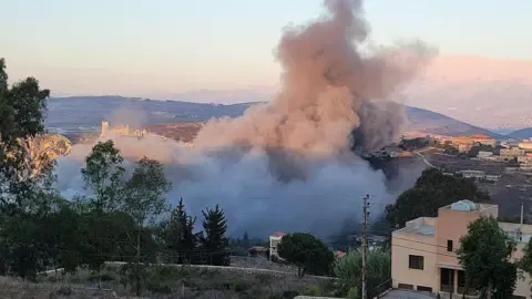 Israel's Airstrikes Target Southern Lebanon