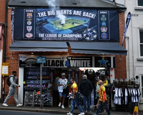 Newcastle Host Barca in Champions League Fixture